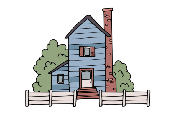 Blue Country House Embroidery Review